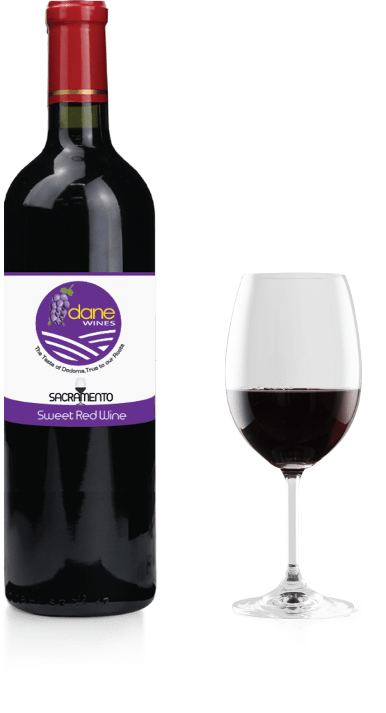 DANE Sacramento Sweet Red Wine DANE Wine